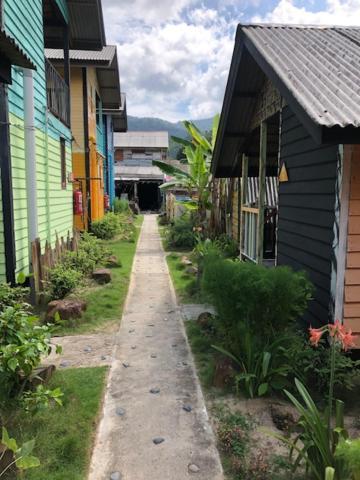 Beach Shack Chalet - Garden View Aframe Small Unit Kampong Juara Eksteriør bilde