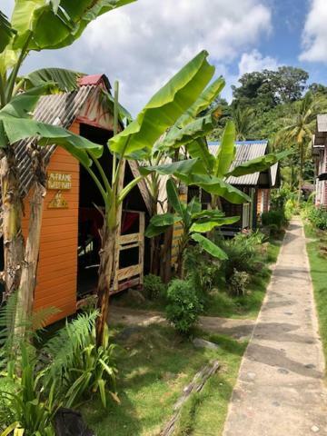 Beach Shack Chalet - Garden View Aframe Small Unit Kampong Juara Eksteriør bilde