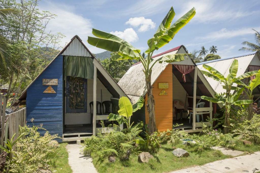 Beach Shack Chalet - Garden View Aframe Small Unit Kampong Juara Eksteriør bilde