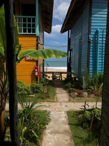 Beach Shack Chalet - Garden View Aframe Small Unit Kampong Juara Eksteriør bilde